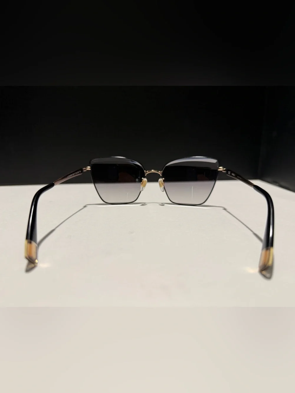Furla Women's Black to Gray Gradient Cat-Eye Sunglasses‎ SFU403N